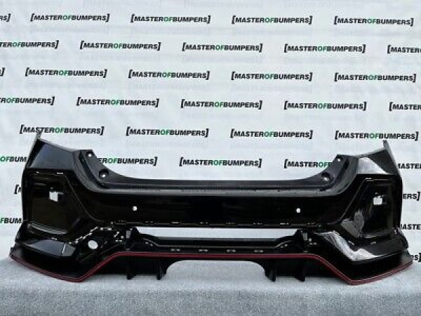 Honda Civic Type R 2017-2019 Rear Bumper With Difuser Genuine [g231]