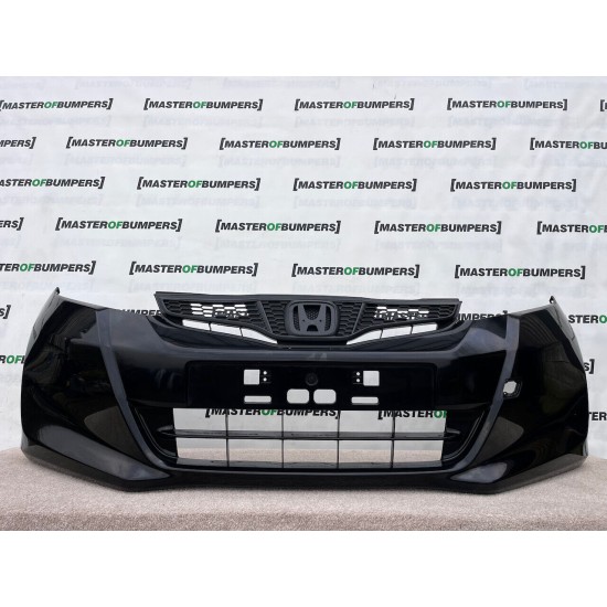 Honda Jazz Mk2 Facelift 2010-2013 Front Bumper No Fog Lights Genuine [g402]