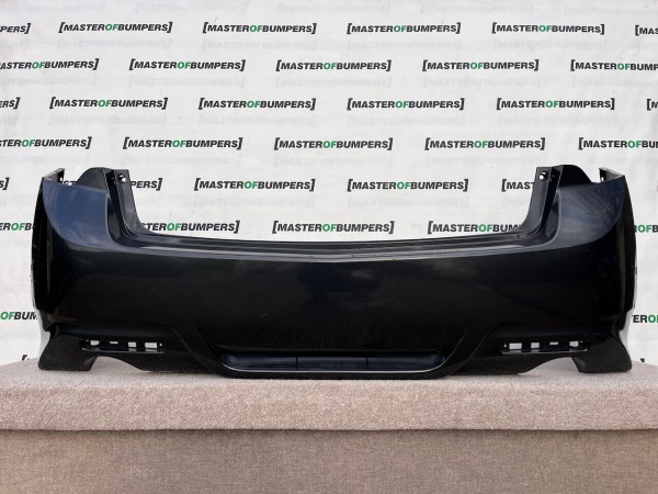 Honda Accord Type S Gt Saloon Only 2008-2012 Rear Bumper No Pdc Genuine [g484]