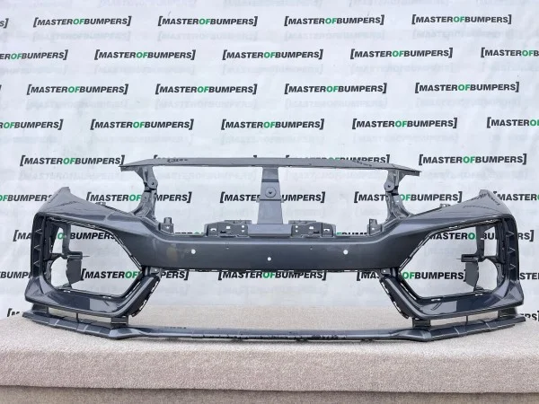 Honda Civic Type R Fk8 Hatchback 2017-2019 Front Bumper Grey Genuine [g690]