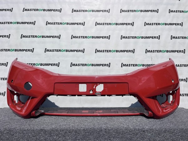 Honda Jazz Mk3 V Tec Hatchback 2015-2018 Front Bumper 4 Pdc Genuine [g499]