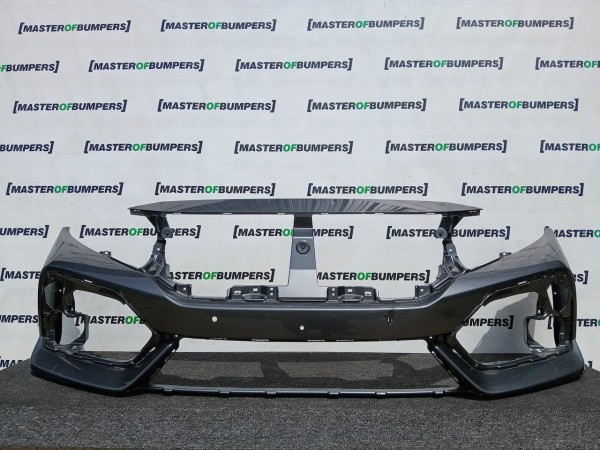 Honda Civic Turbo Cx Fk8 Hatchback 2017-2019 Front Bumper No Jets Genuine [g632]
