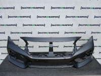 Honda Civic Turbo Cx Fk8 Hatchback 2017-2019 Front Bumper No Jets Genuine [g632]