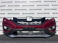 Honda Crv Elegance Mk4 Lift 2015-2017 Front Bumper 4 Pdc Jets Genuine [g638]