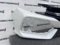 Honda Civic Ex Vtec Turbo Hatchback 2017-2021 Front Bumper White Genuine [m478]