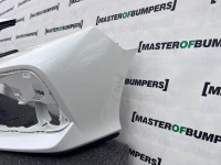 Honda Civic Ex Vtec Turbo Hatchback 2017-2021 Front Bumper White Genuine [m478]