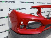 Honda Civic Turbo Cx Fk8 Hatchback 2017-2019 Front Bumper No Jets Genuine [g631]