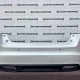 Honda Civic I-vtec Se Plus Mk9 Hatch 2012-2015 Rear Bumper 4 Pdc Genuine [g652]