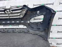 Hyundai Santa Fe Premium 7 Seater 2013-2015 Front Bumper 6 Pdc Genuine [h627]