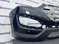 Hyundai Santa Fe Premium 7 Seater 2013-2015 Front Bumper 6 Pdc Genuine [h627]