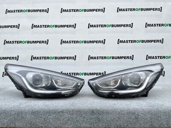 Hyundai Ix35 Ix 35 2012-2016 Headlights Pair Xenon No Led Rhd Genuine Mint! Hyundai Ix35 Ix 35 2012-2016 Headlights Pair Xenon No Led Rhd Genuine Mint!