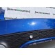 Jaguar E Pace R-dynamic Hse 2018-on Rear Bumper Blue 4 Pdc Genuine [p625]