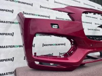 Jaguar F Pace R-sport Suv 2016-2020 Front Bumper 4 Pdc + Jet Genuine [p784]