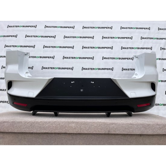 Jaguar I Pace S Hse Electric 2018 - 2023 Rear Bumper White 6 Pdc Genuine [p17]