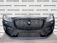 Jaguar F Pace Svr Hse Lift Suv 2021-2024 Front Bumper 6 Pdc Genuine [p394]