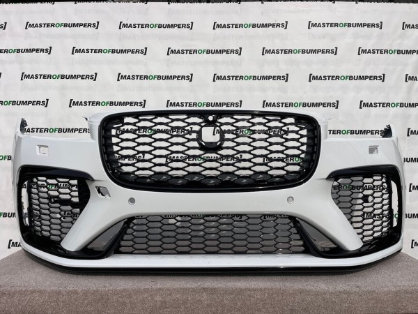 Jaguar F Pace Svr Hse Lift Suv 2021-2024 Front Bumper 6 Pdc Genuine [p401]