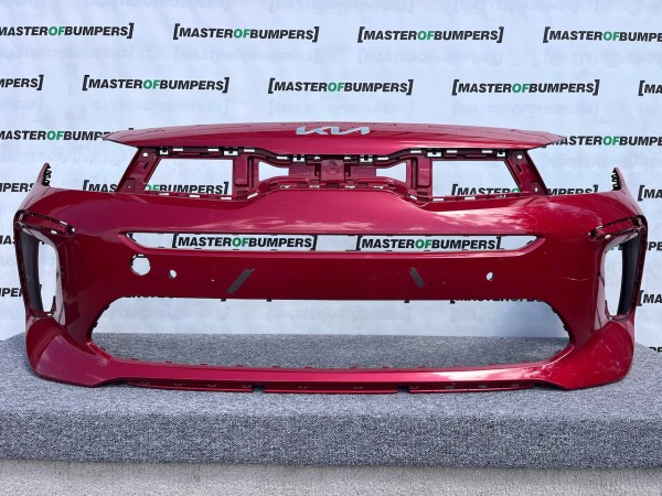 Kia Rio Gt Line Mk3 Hatchback 2016-2019 Front Bumper 4 Pdc Genuine [k477]