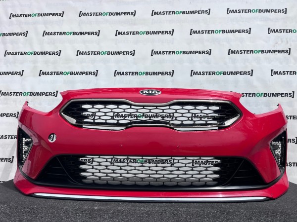 Kia Pro Ceed Gt Line Mk3 Hatchback 2018-2021 Front Bumper No Pdc Genuine [k527]