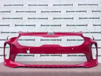 Kia Stinger Gt-line Sportback 2018-2021 Front Bumper Red 4 Pdc Genuine [k551]