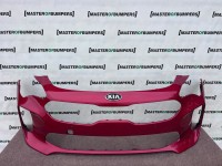 Kia Stinger Gt-line Sportback 2018-2021 Front Bumper Red 4 Pdc Genuine [k551]