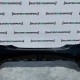 Lancia Y Ypsilon 2012-2016 Rear Bumper In Black Genuine [f602]