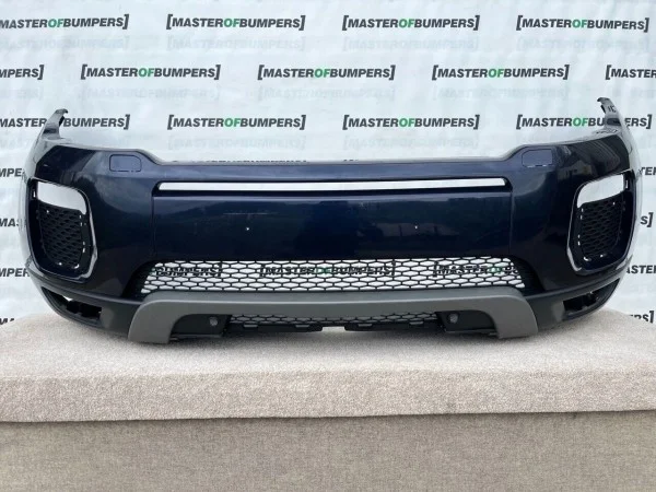 Land Rover Evoque Se 2015-2018 Front Bumper No Pdc + Jets Genuine [p42]