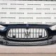 Maserati Ghibli Saloon 2014-2017 Front Bumper 6 Pdc Grille Genuine [p246]