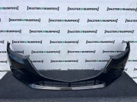 Mazda 3 Skyactiv Saloon Estate Mk3 2013-2016 Front Bumper No Pdc Genuine [g640]