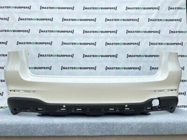 Mercedes Glc Amg Line A253 2016-2018 Rear Bumper In White 6 X Pdc Genuine [e446]