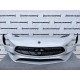 Mercedes Cla Amg A118 2020-on Front Bumper White 6 Pdc Genuine [e664]
