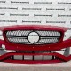 Mercedes Cla Class Amg Sport A117 2016-2019 Front Bumper 6 Pdc Genuine [e829]
