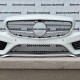 Mercedes C Class Amg Sport A205 2015-2018 Front Bumper 6 Pdc Genuine [e895]
