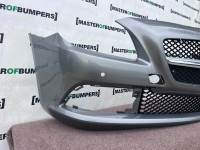 Mercedes Slk Se Cabrio A172 Mk3 2012-2015 Front Bumper 4 Pdc Genuine [e491]