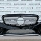 Mercedes C Class A205 Saloon Estate 2015-2018 Front Bumper 6 Pdc Genuine [e708]