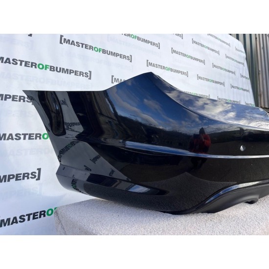 Mercedes C Class Amg A204 Saloon Only 2011-2014 Rear Bumper 4 Pdc Genuine [e721]