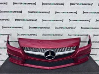 Mercedes Slk Amg Sport A172 Mk3 2012-2015 Front Bumper No Pdc Genuine [e458]