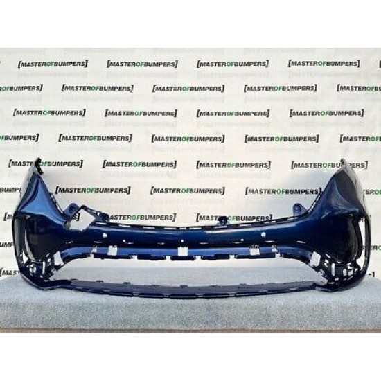 Mercedes Eqc Amg Sport A293 2020-on Front Bumper In Blue Genuine [e493]