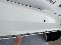 Mercedes Cla Se A117 Mk1 2013-2017 Rear Bumper White 6 Pdc Genuine [e554]