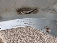 Mercedes Benz Sls Amg A197 2010-2014 Front Bumper Silver 4 Pdc Genuine [e57]