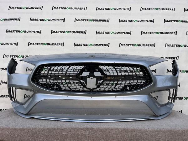 Mercedes Cla Amg Saloon Shotingbrak A118 2020-23 Front Bumper 6 Pdc Genuine E114 Mercedes Cla Amg Saloon Shotingbrak A118 2020-23 Front Bumper 6 Pdc Genuine E114