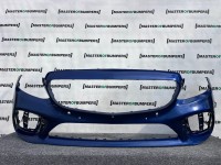 Mercedes C Class Amg Line A205 Lift 2019-2022 Front Bumper 6 Pdc Genuine [e296]