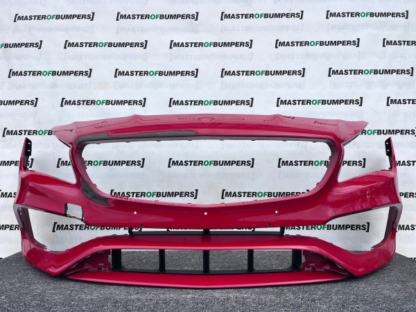 Mercedes Cla Class Amg Sport A117 2016-2019 Front Bumper 6 Pdc Genuine [e477]