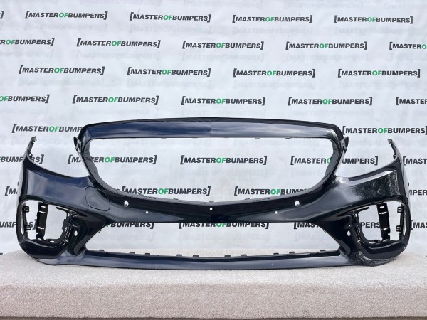 Mercedes C Class Amg Line A205 Lift 2019-2022 Front Bumper 6 Pdc Genuine [e214]