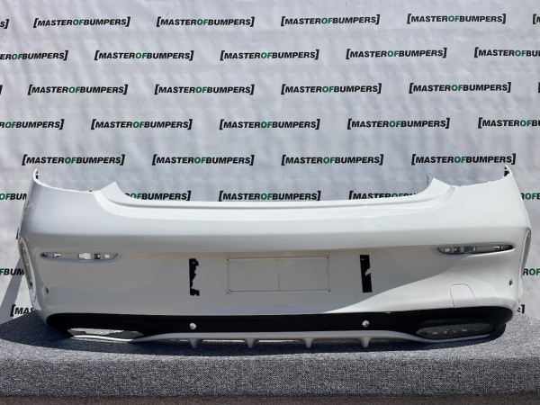 Mercedes C Class Amg A205 Coupe Cabrio 2016-2021 Rear Bumper 6pdc Genuine [e251]