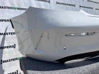 Mercedes C Class Amg A205 Coupe Cabrio 2016-2021 Rear Bumper 6pdc Genuine [e251]
