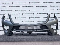 Mercedes Ml A166 Amg Line 2012-2016 Front Bumper 6 Pdc + Jets Genuine [e323]