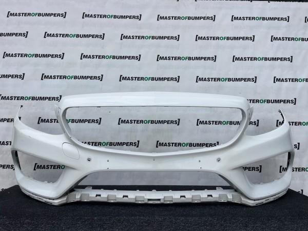 Mercedes C Class Amg Sport A205 2015-2018 Front Bumper 6 Pdc Genuine [e431]