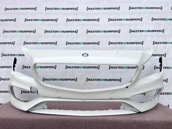 Mercedes Cla Class Amg Sport A117 2016-2019 Front Bumper 6 Pdc Genuine [e486]