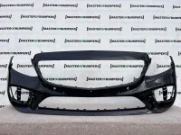 Mercedes C Class Amg Line A205 Lift 2019-2022 Front Bumper 6 Pdc Genuine [e189]