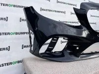 Mercedes C Class Amg Line A205 Lift 2019-2022 Front Bumper 6 Pdc Genuine [e189]